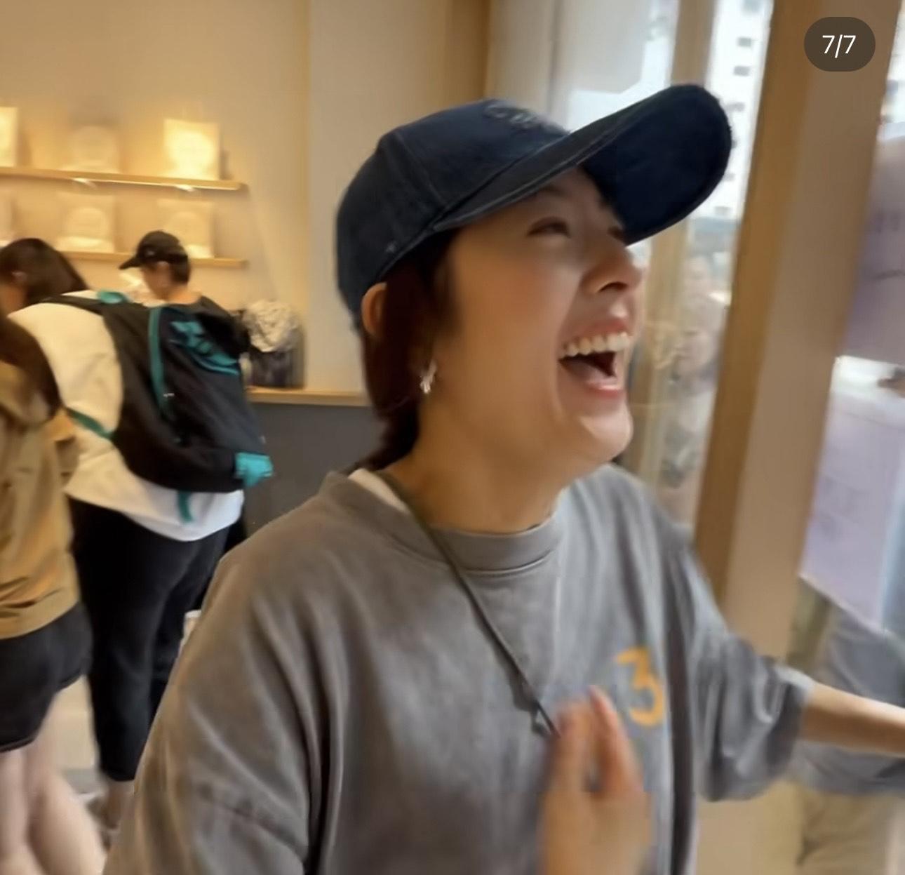 張曦雯突然出現,嚇到唐詩詠大叫。