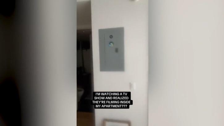 達戈斯蒂尼家裡的陳設竟和節目中的一樣。(互聯網)