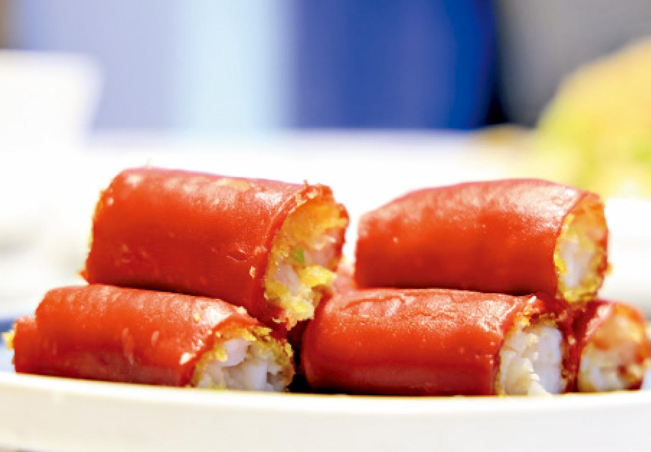 十三俏 金沙鮮蝦紅米腸