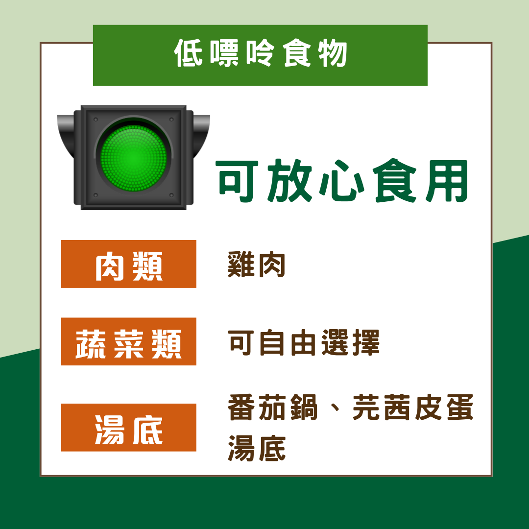 尿酸飲食紅綠燈(打邊爐篇)|可放心食用低嘌呤食物