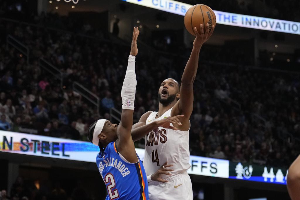 騎士129:122擊敗雷霆。(美聯社)