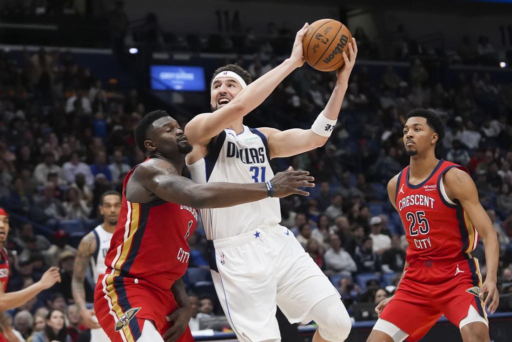 獨行俠137:136擊敗鵜鶘。(美聯社)