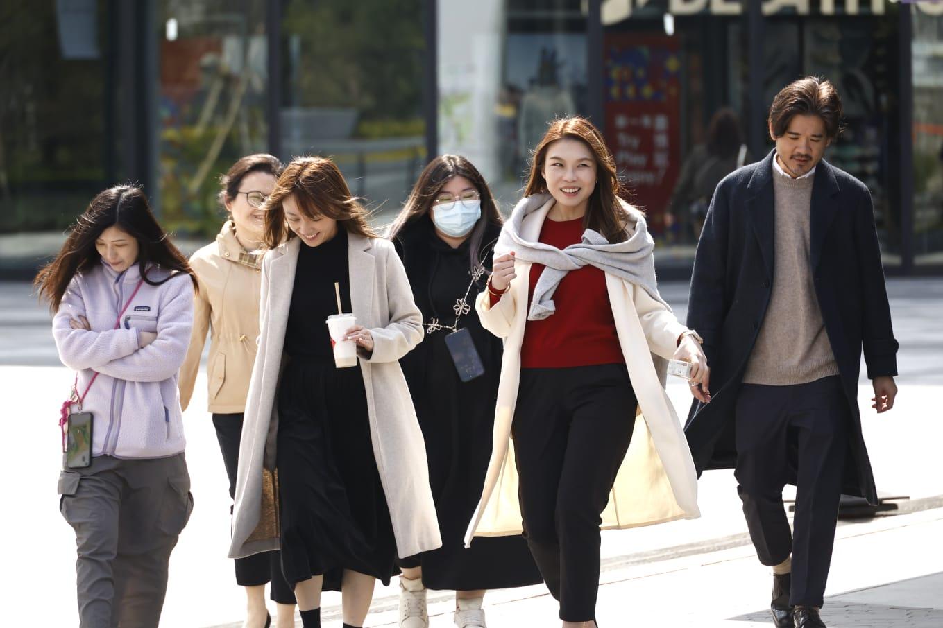 今日天氣寒冷。(資料圖片/林俊源攝)