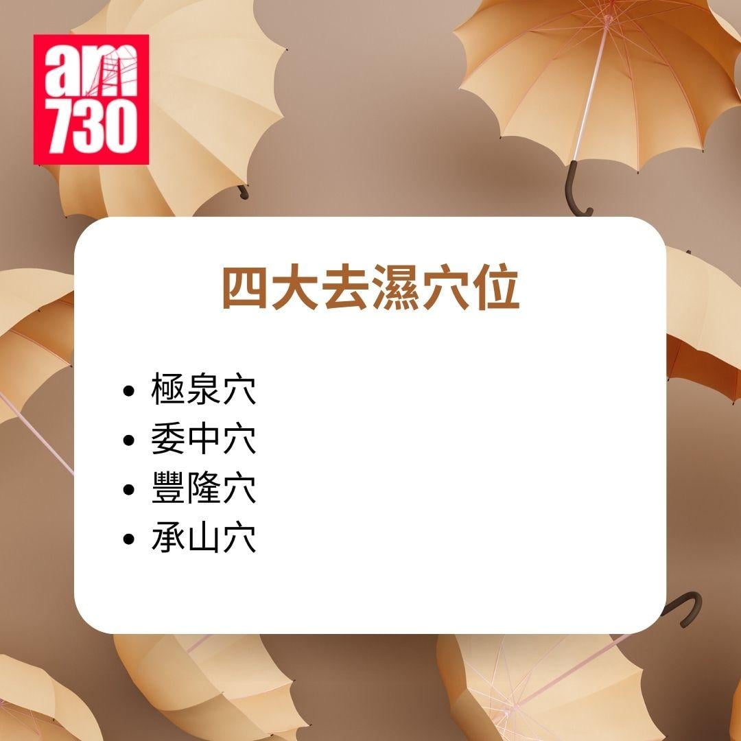 去濕全攻略|四大去濕穴位