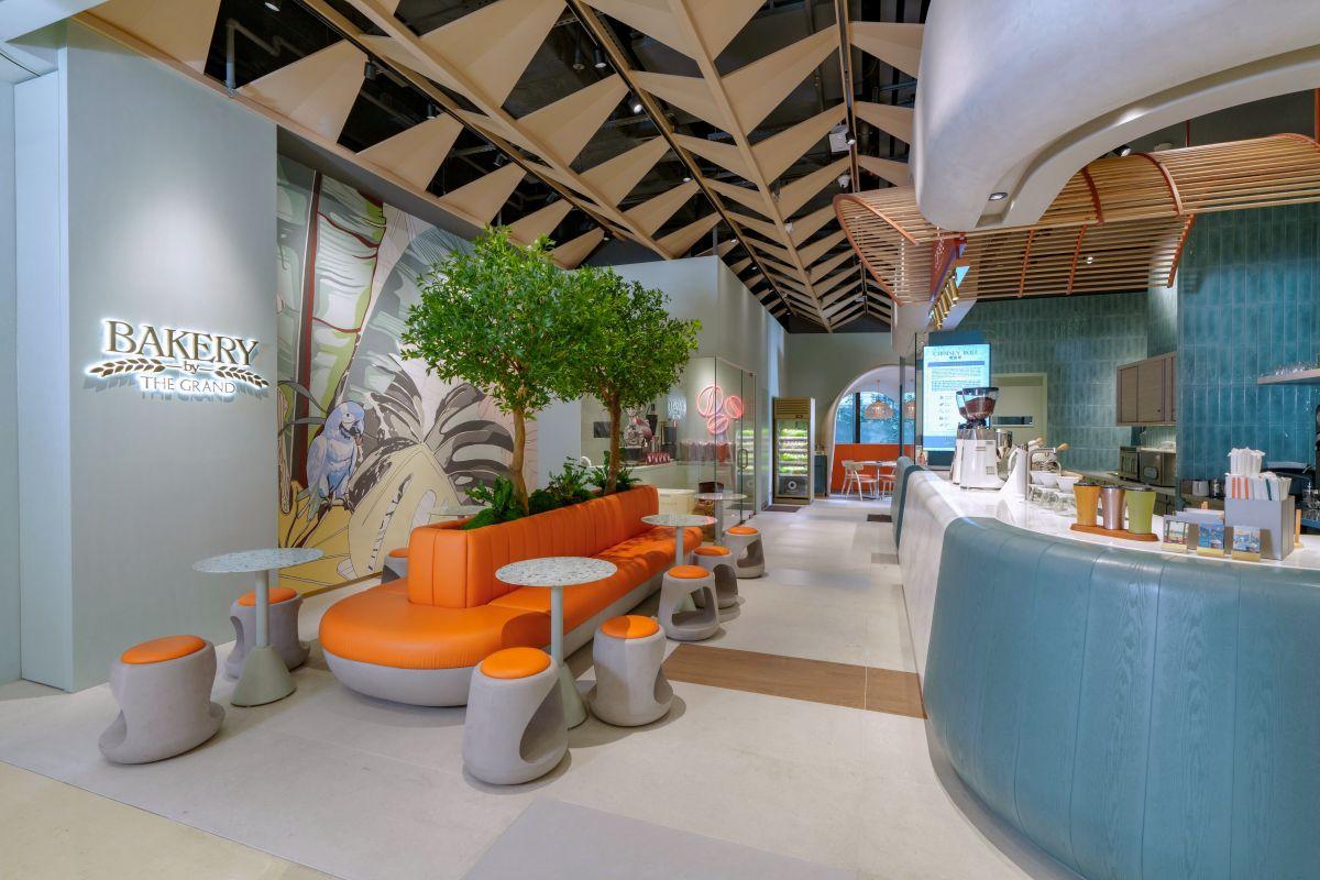 店舖設有咖啡店及座位,風格清新。(圖片由餐廳供應)