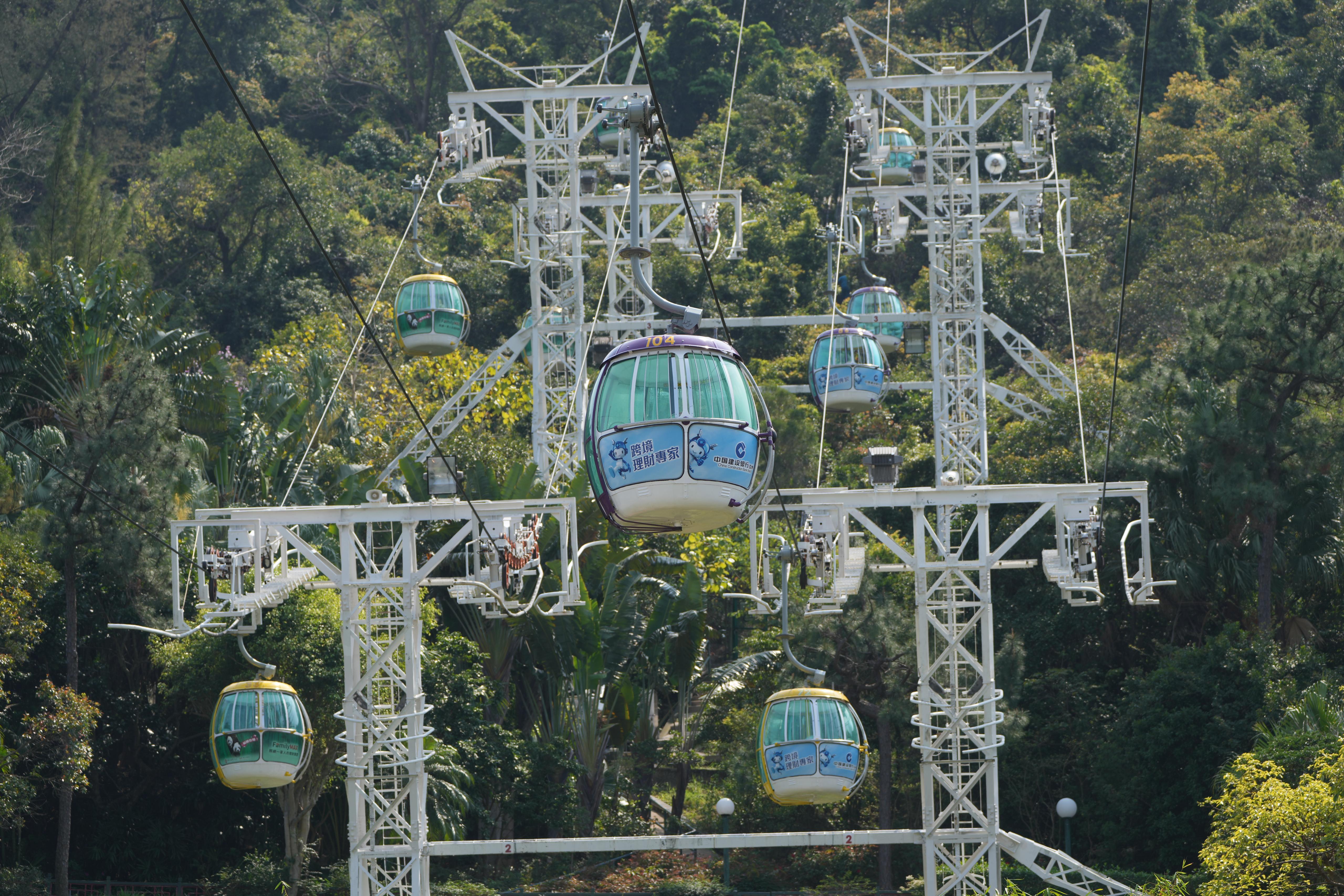 海洋公園暫停開放高峰樂園,直至另行通知。