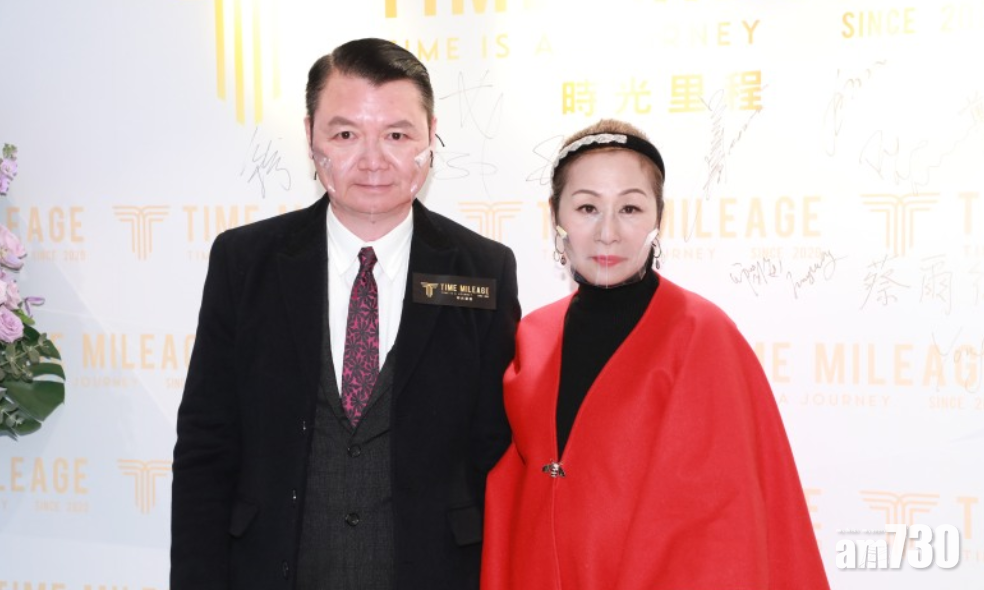 艾威與太太Lisa,過往經常一起出席活動。