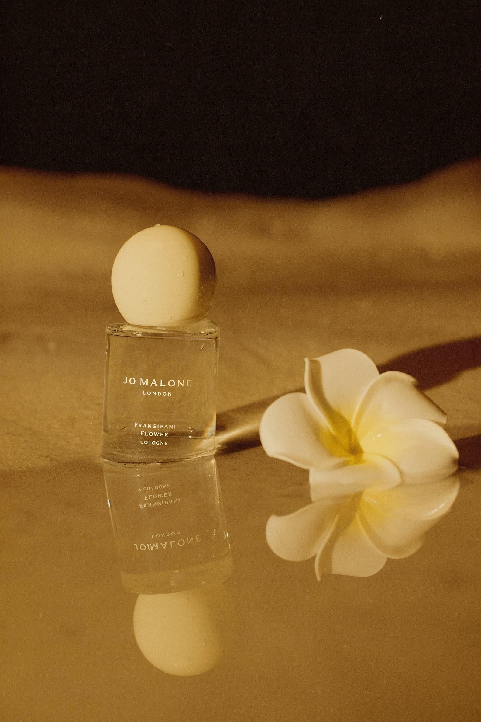 春夏香水2025｜Jo Malone London Frangipani Flower Cologne 雞蛋花古龍水$670/30ml、$1,405/100ml