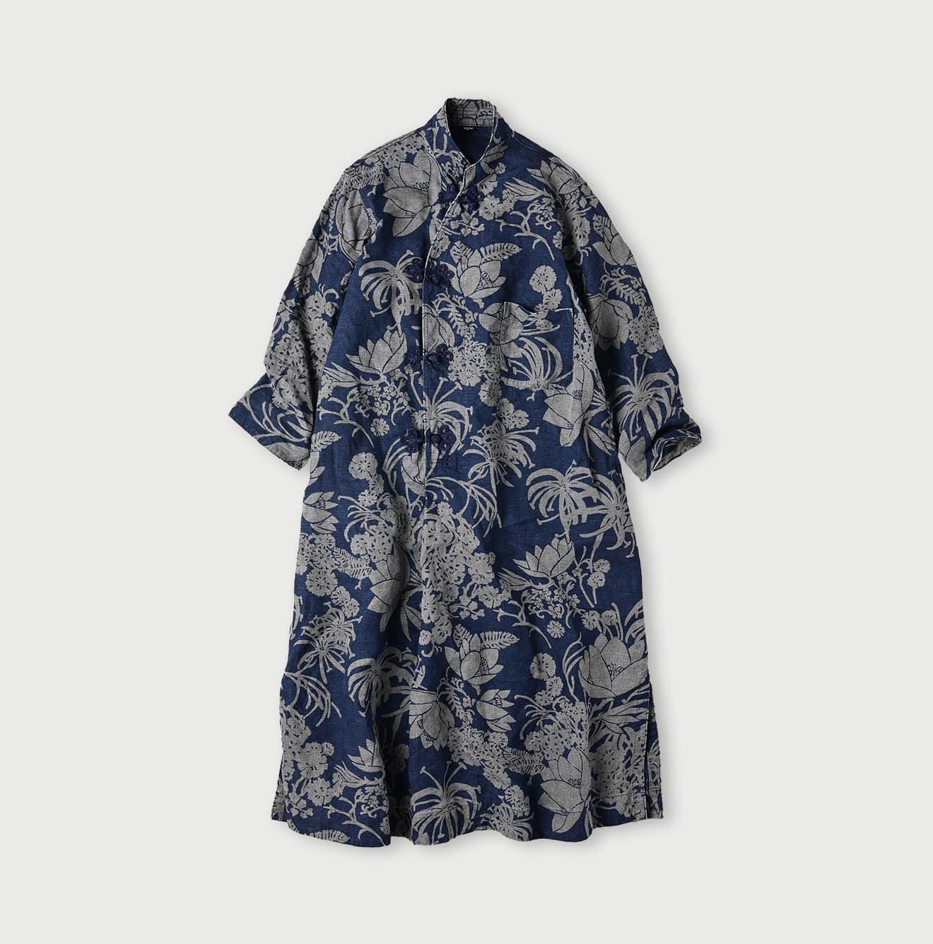 復古亞麻系列長裙。$9,495