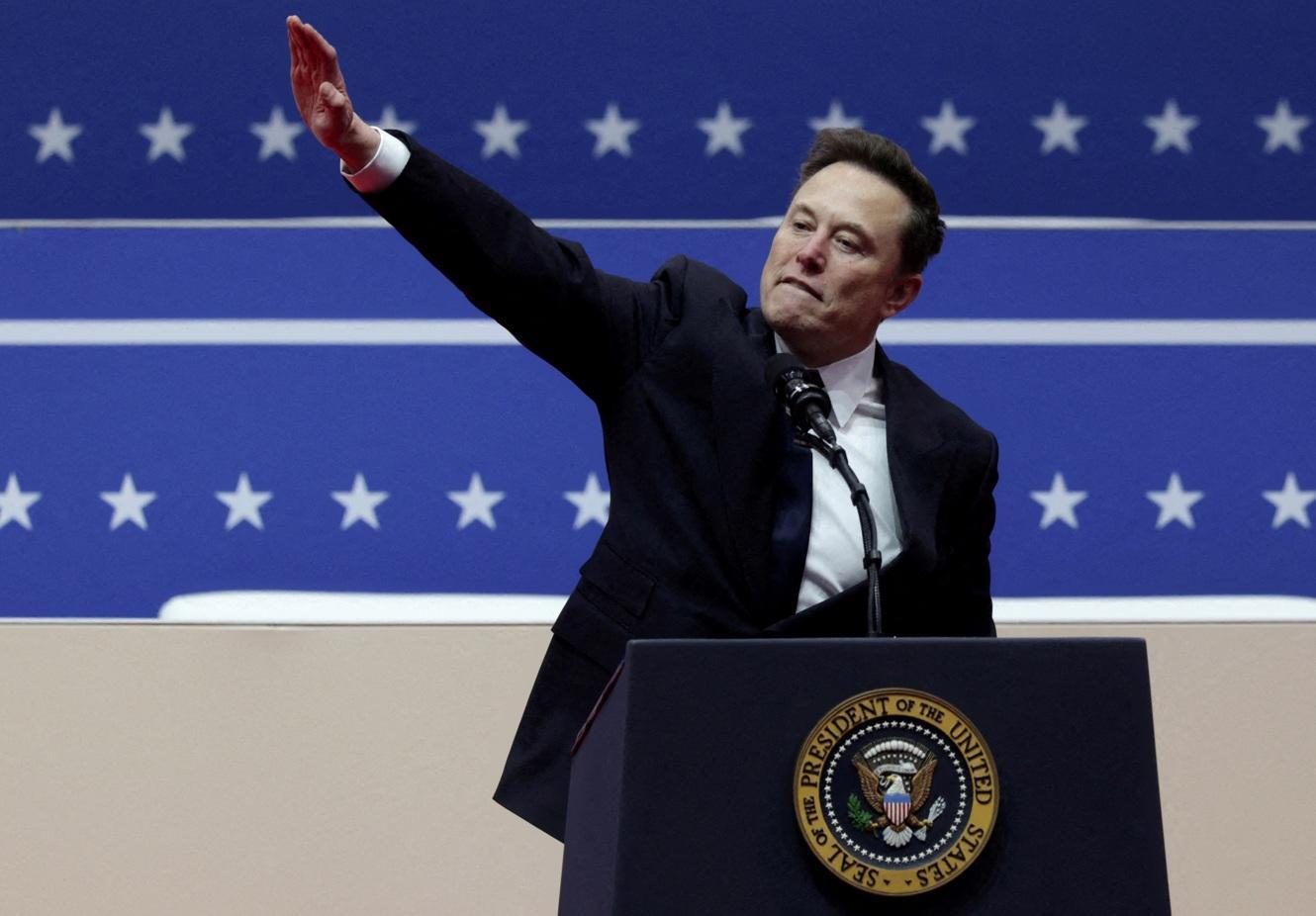 報告指,特斯拉行政總裁馬斯克(Elon Musk)的政治立場影響歐洲市場對Tesla的需求。(資料圖片)