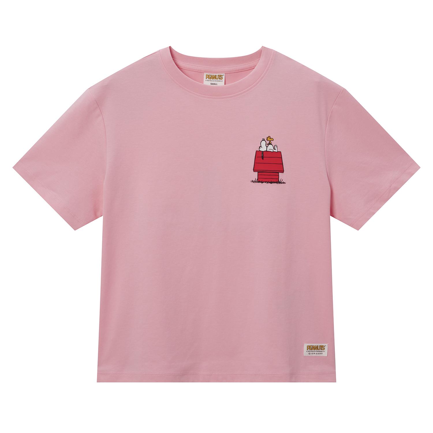 Snoopy女裝圖案tee $210 (前)