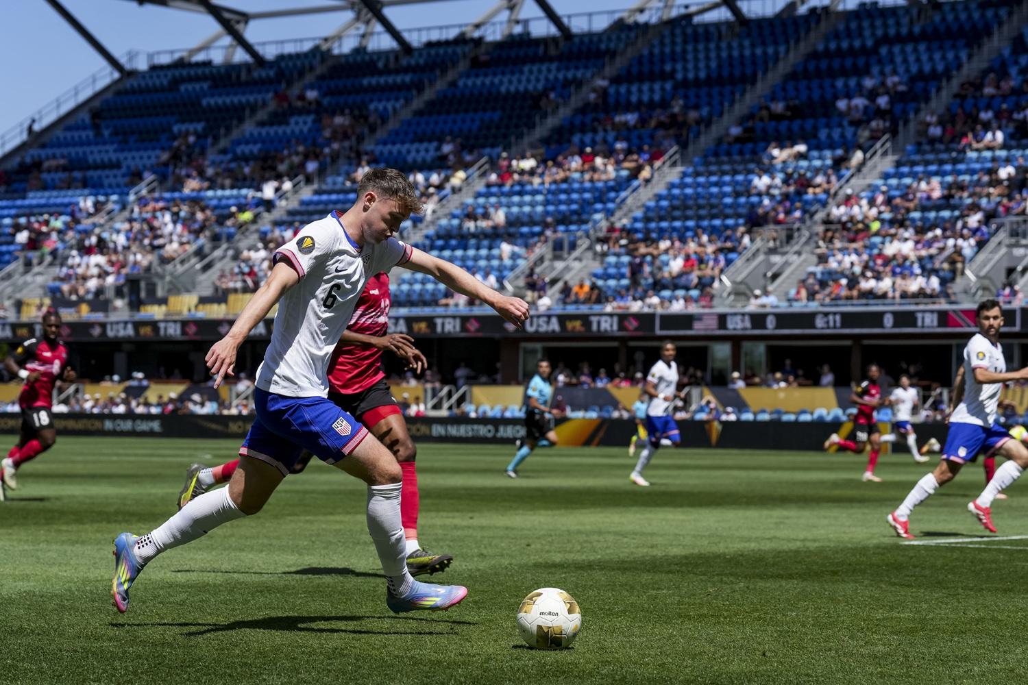 美國5:0千里達。(路透社)