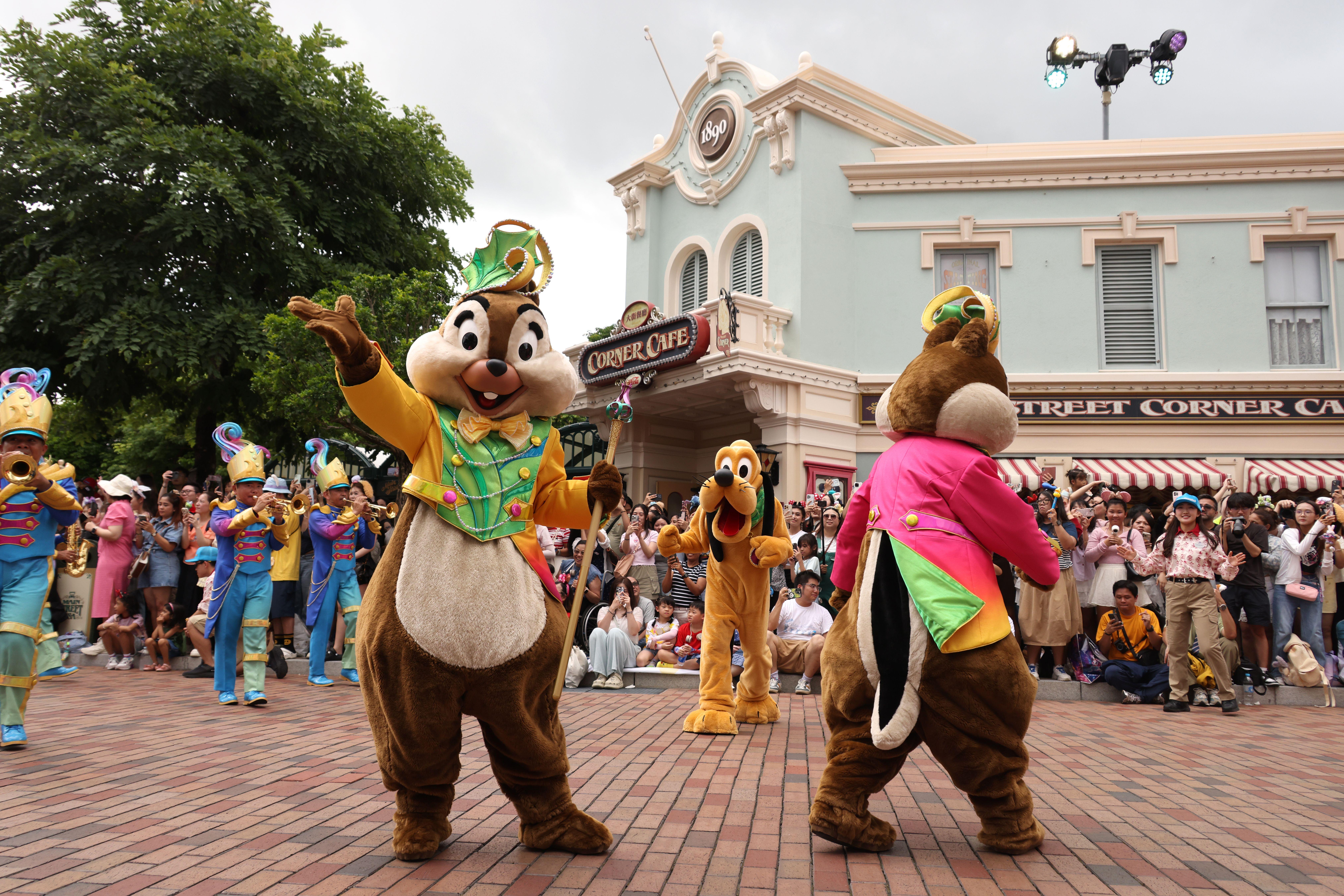 「迪士尼好友巡遊派對」 (林俊源攝)