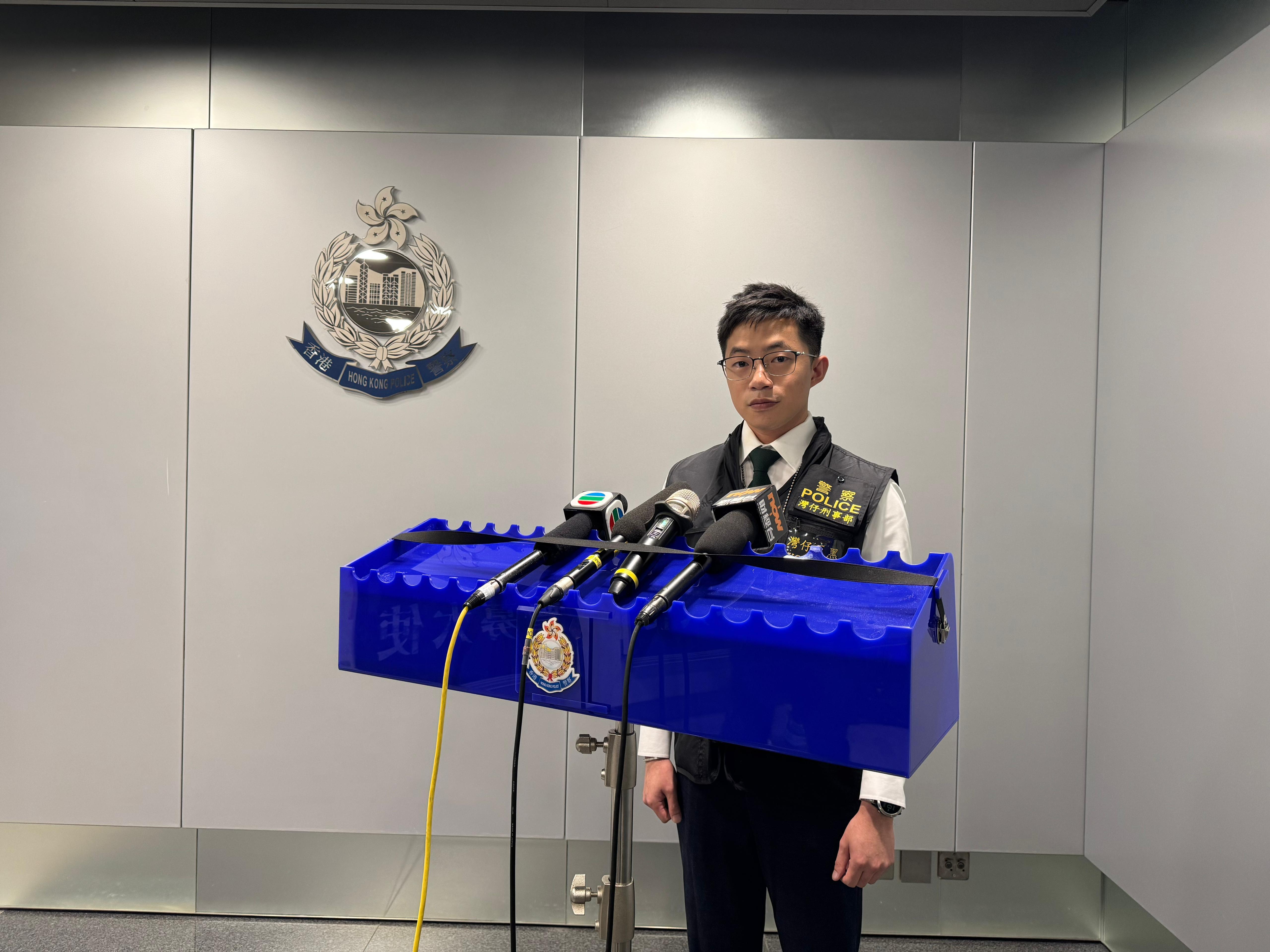 警方簡介案情。