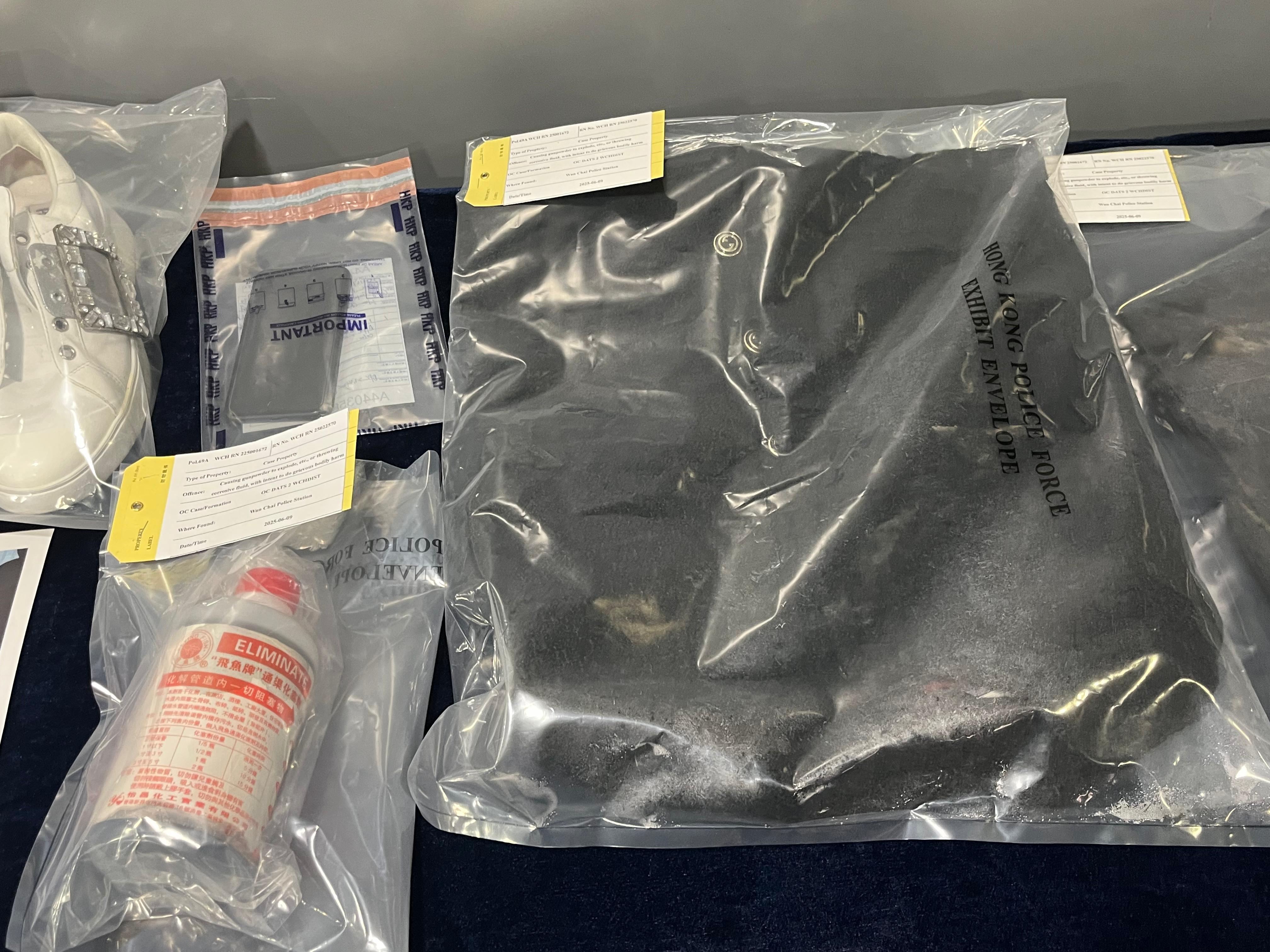 警方拘捕一名17歲有黑社會背景的男童。