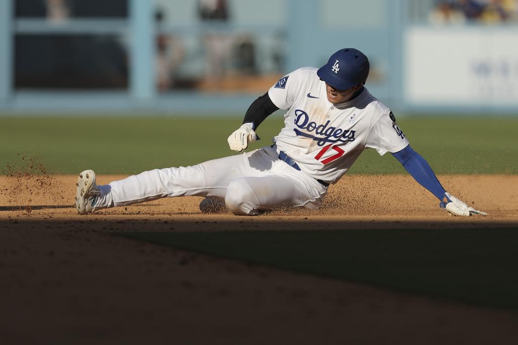 大谷翔平助洛杉磯道奇在西區排名第一。(美聯社)
