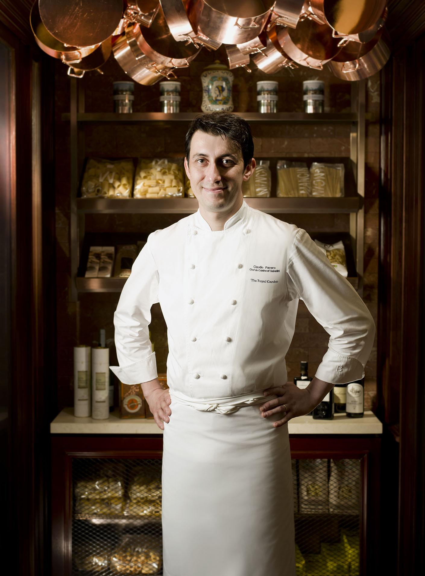 Chef Claudio Favero (帝苑酒店)
