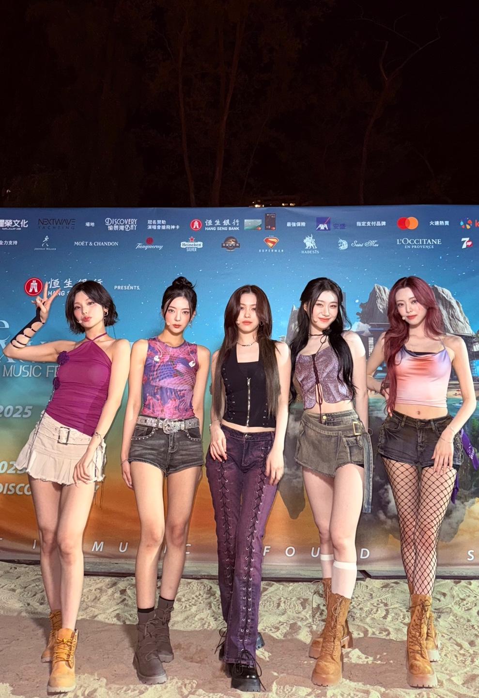 ITZY受訪時稱,希望未來有更多機會來港表演。