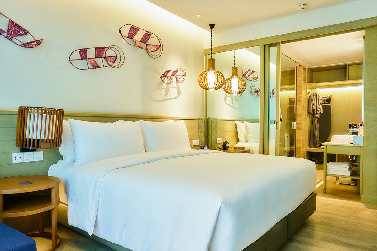 有酒店業界透露,棉被攝床褥可向客人證明沒有人睡過這張床。(Unsplash圖片)