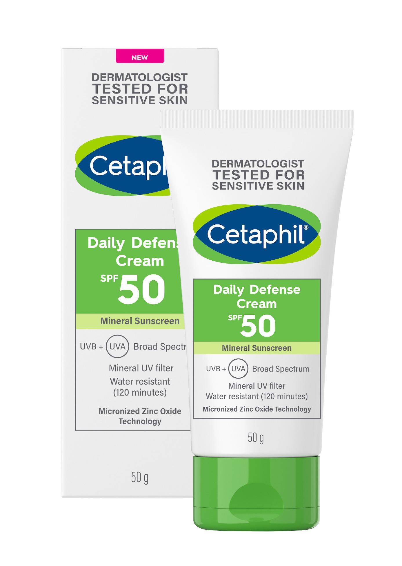 防曬2025｜Cetaphil 每日物理防曬底霜 SPF50 $240/50g