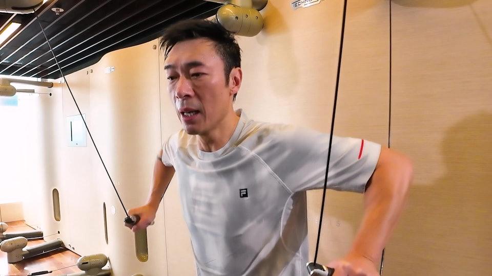 許志安鍛鍊身體維持最好狀態!