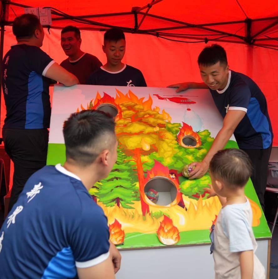 大圍田心消防局及救護站舉行免費開放日(消防處FB圖片)