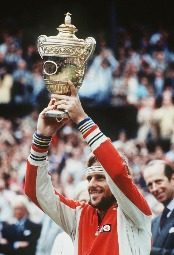 波格曾5奪溫布頓冠軍。(美聯社)