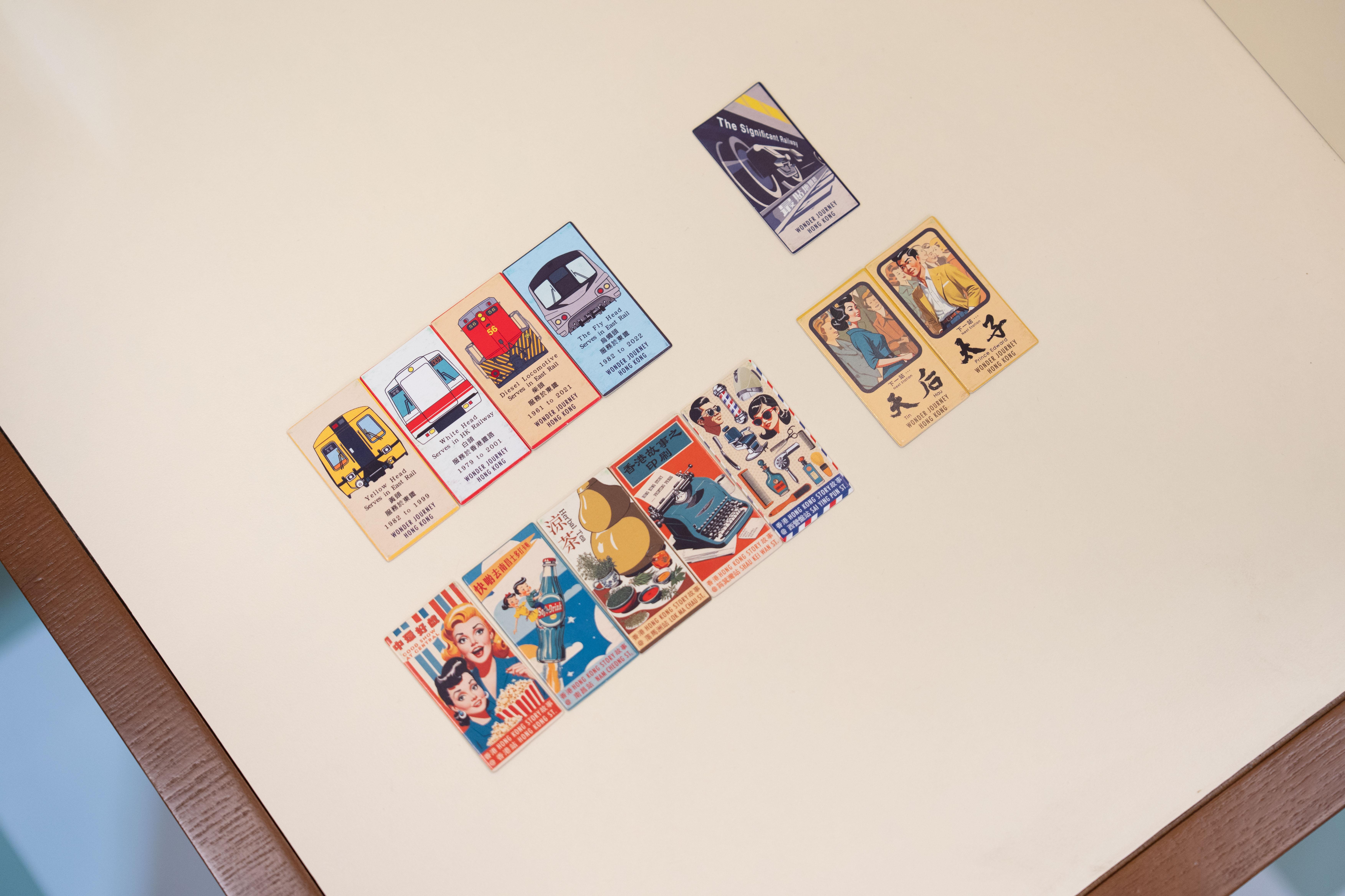 全新設計鐵路主題限量版體重小咭