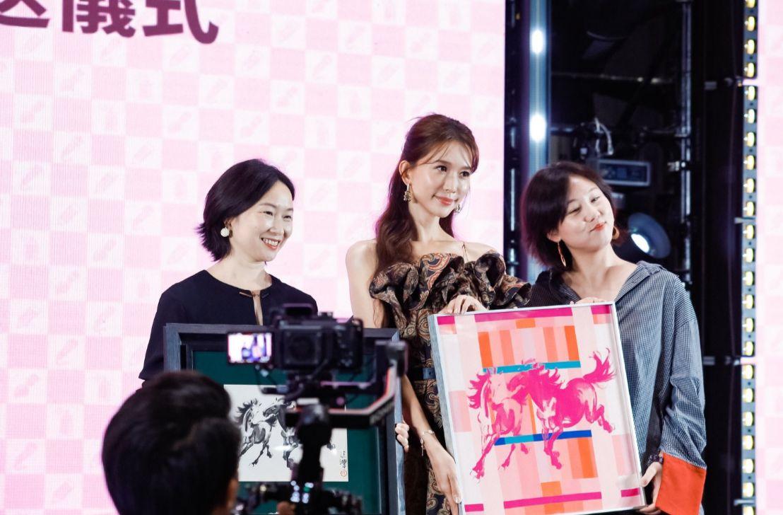 林志玲出席慈善活動。