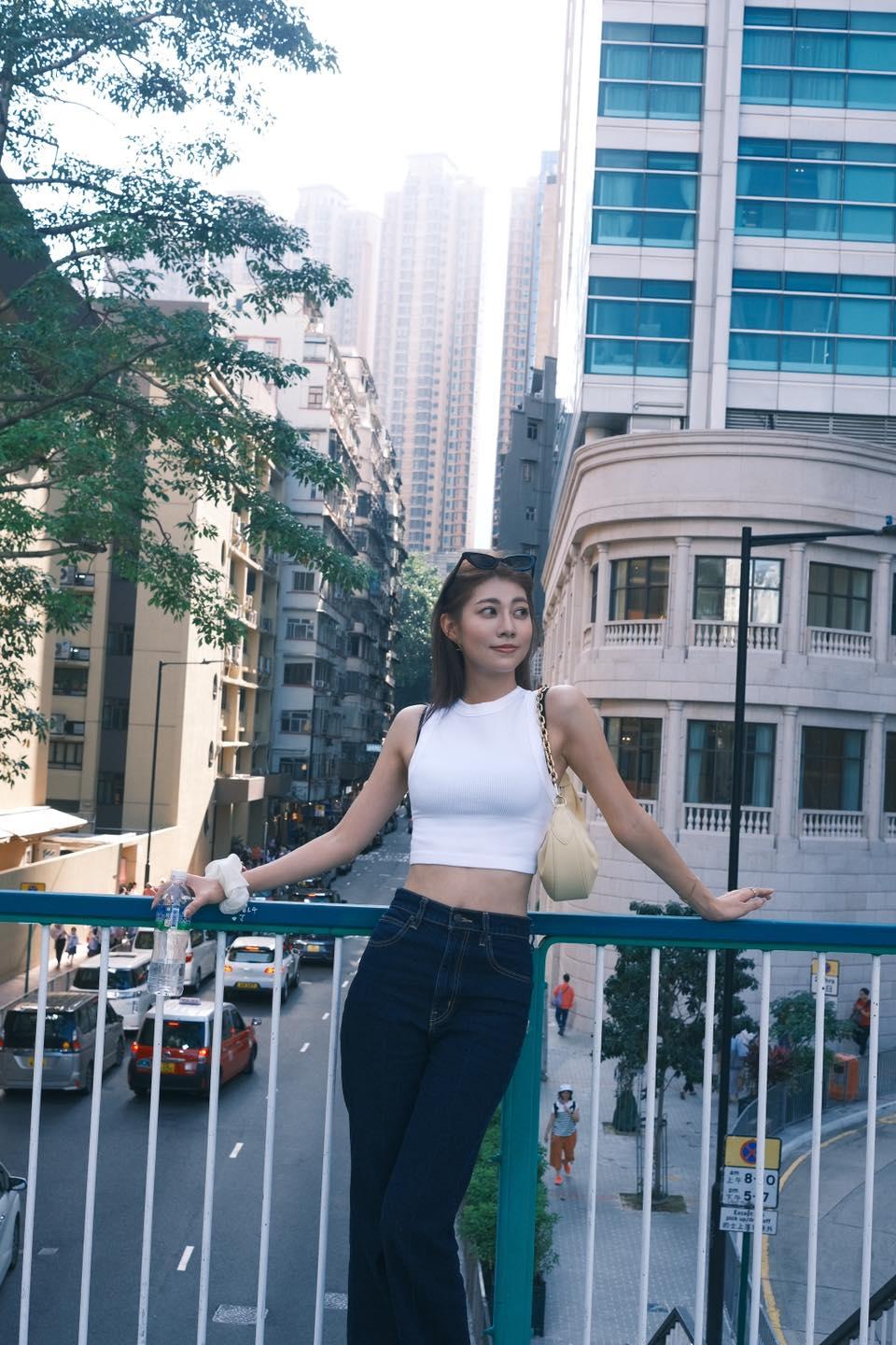 日本藝人阿部瑪利亞不時到香港旅行。