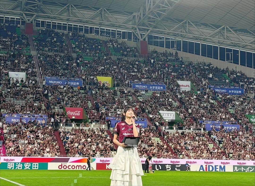 五百城茉央為神戶勝利船球隊勝利女神。(IG@mao.ioki.official)