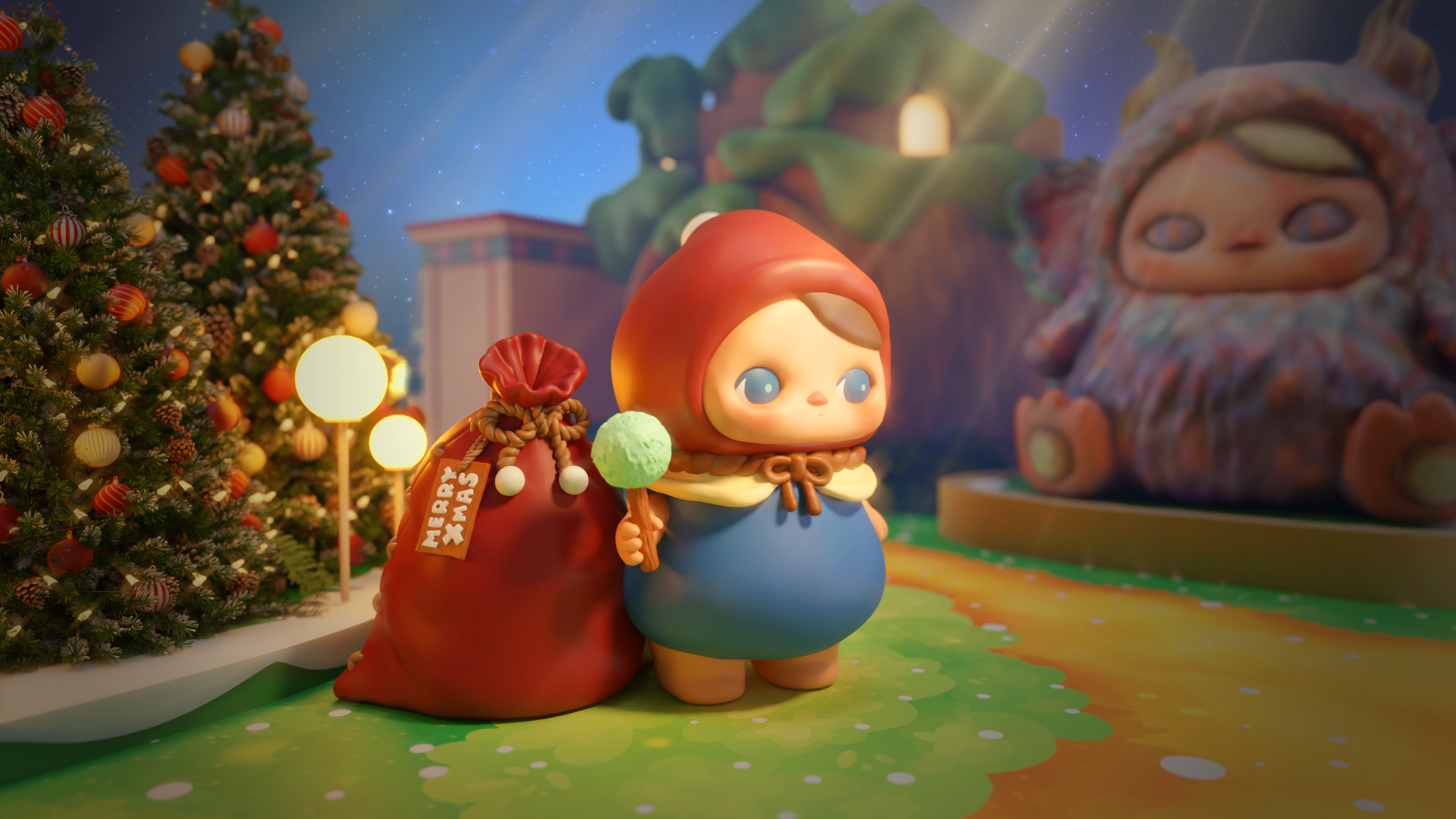 德福廣場冬日「Pucky聖誕奇幻森林」