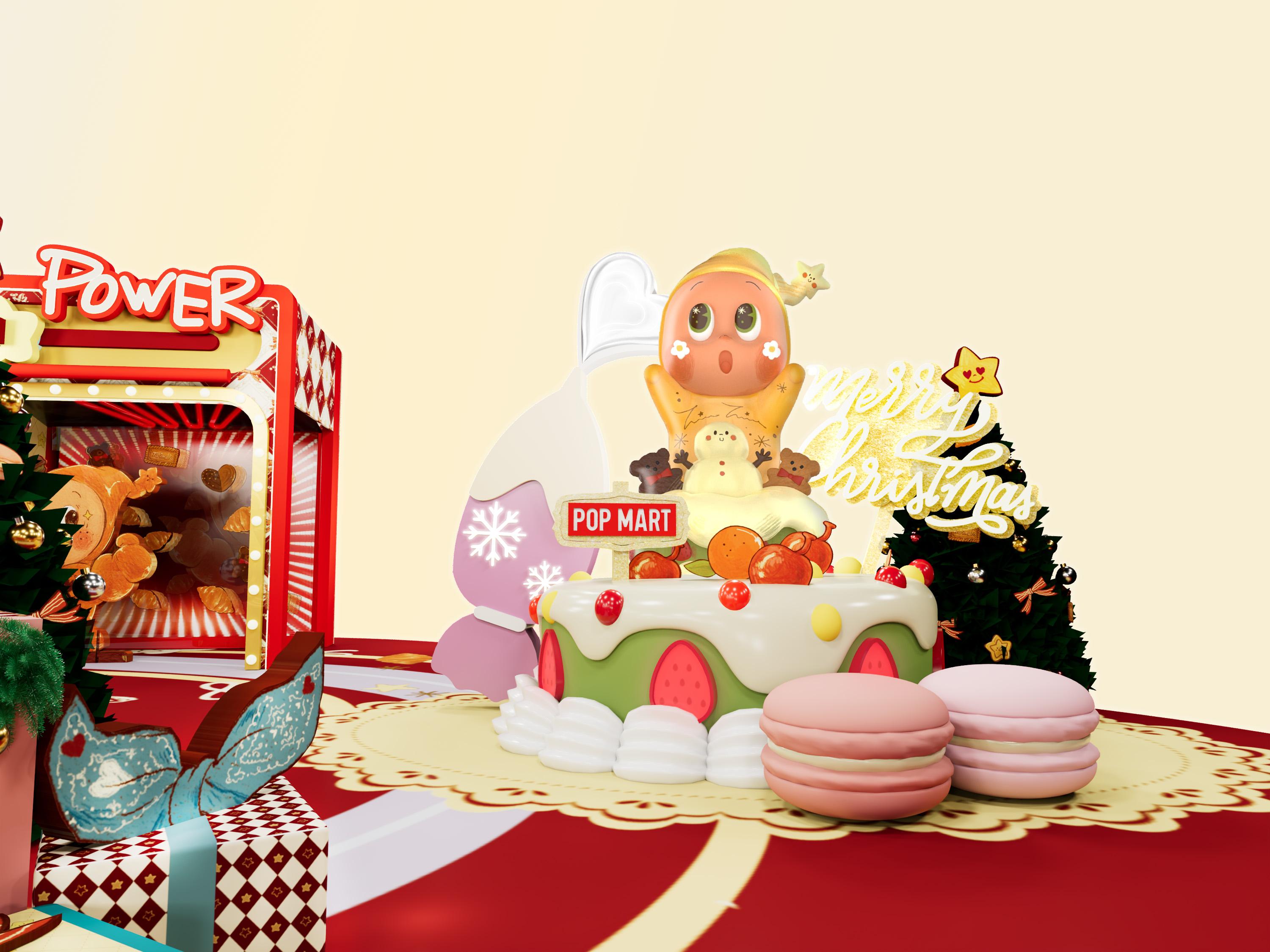 蛋糕守衛者「抹茶奶油雪星星人」肩負起製作以及保護的重任