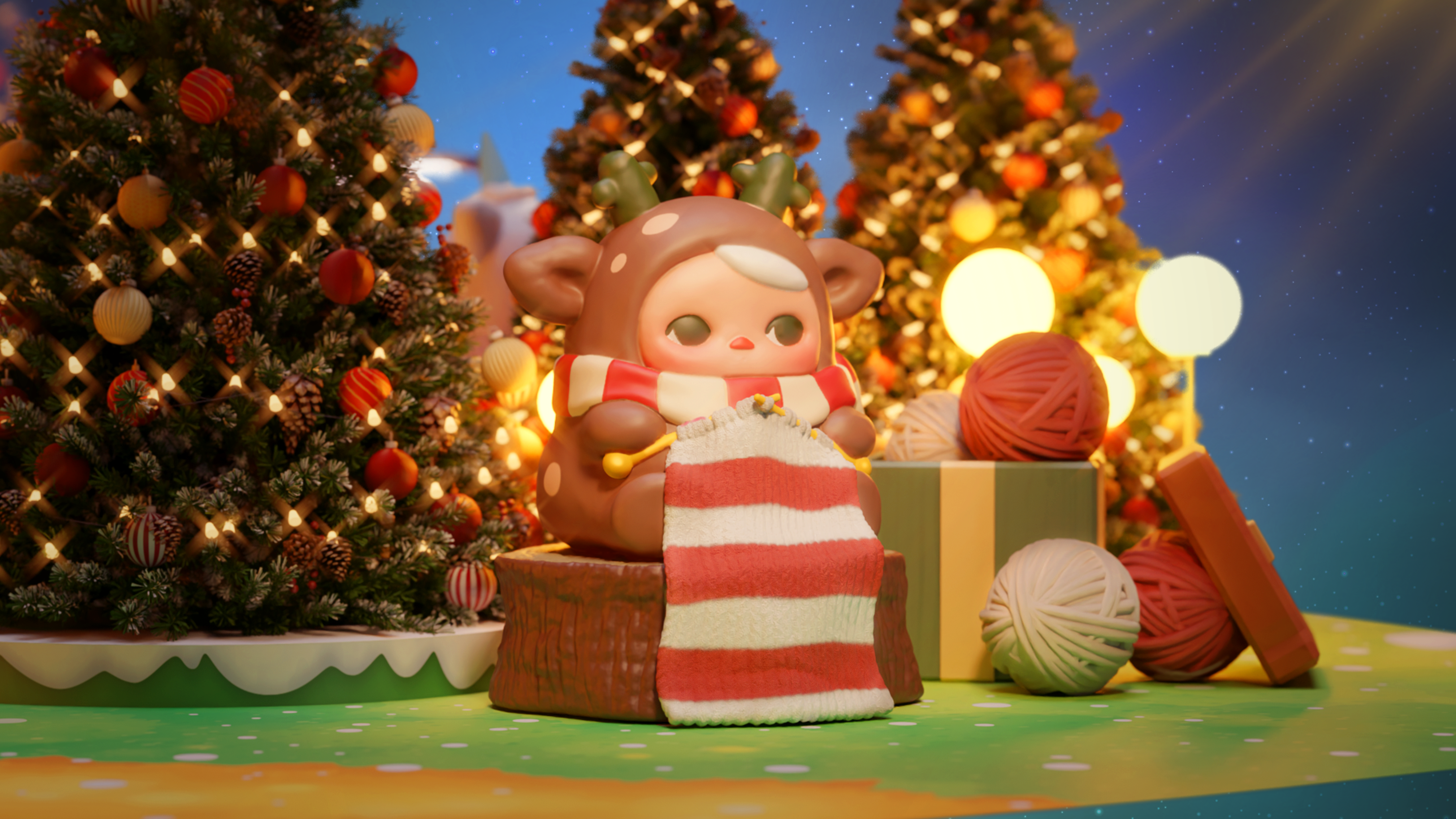 德福廣場冬日「Pucky聖誕奇幻森林」