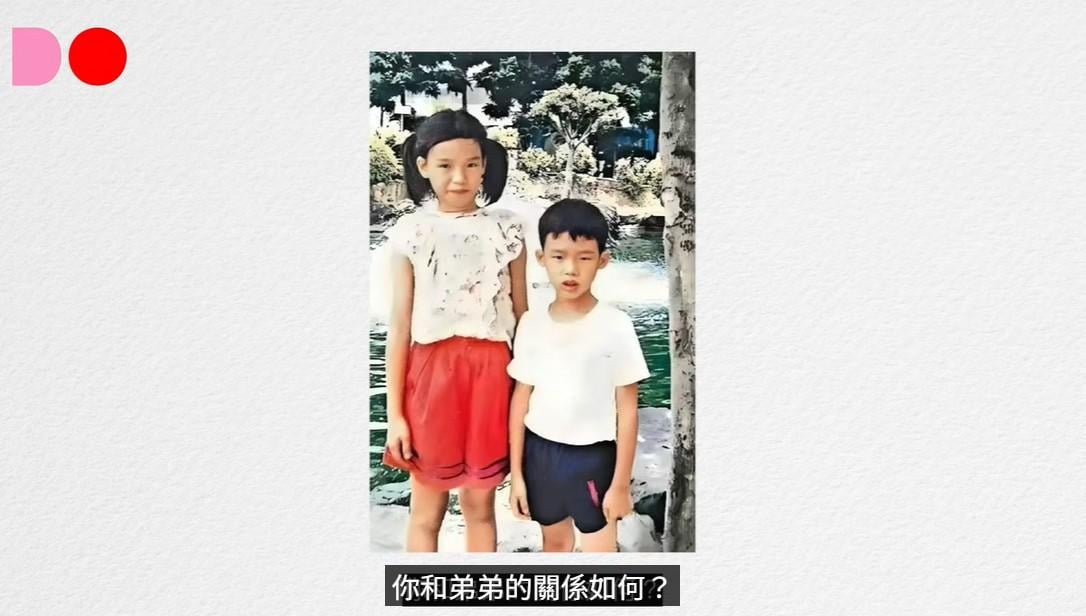 舒淇表示與弟弟的感情要好。