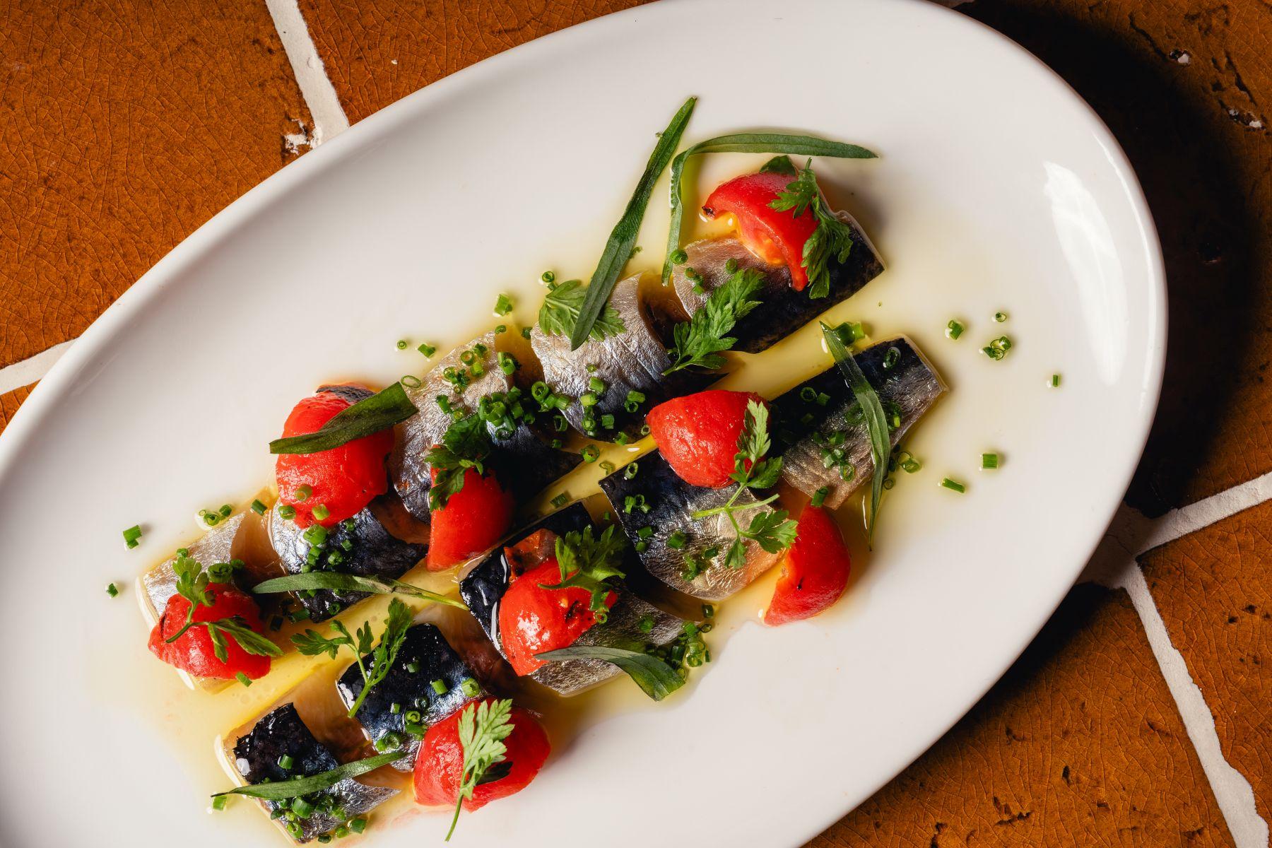 鯖魚蓉鹽漬魚子醬($78)