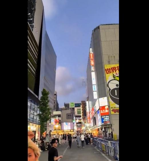 事發於東京新宿歌舞伎町。(互聯網)