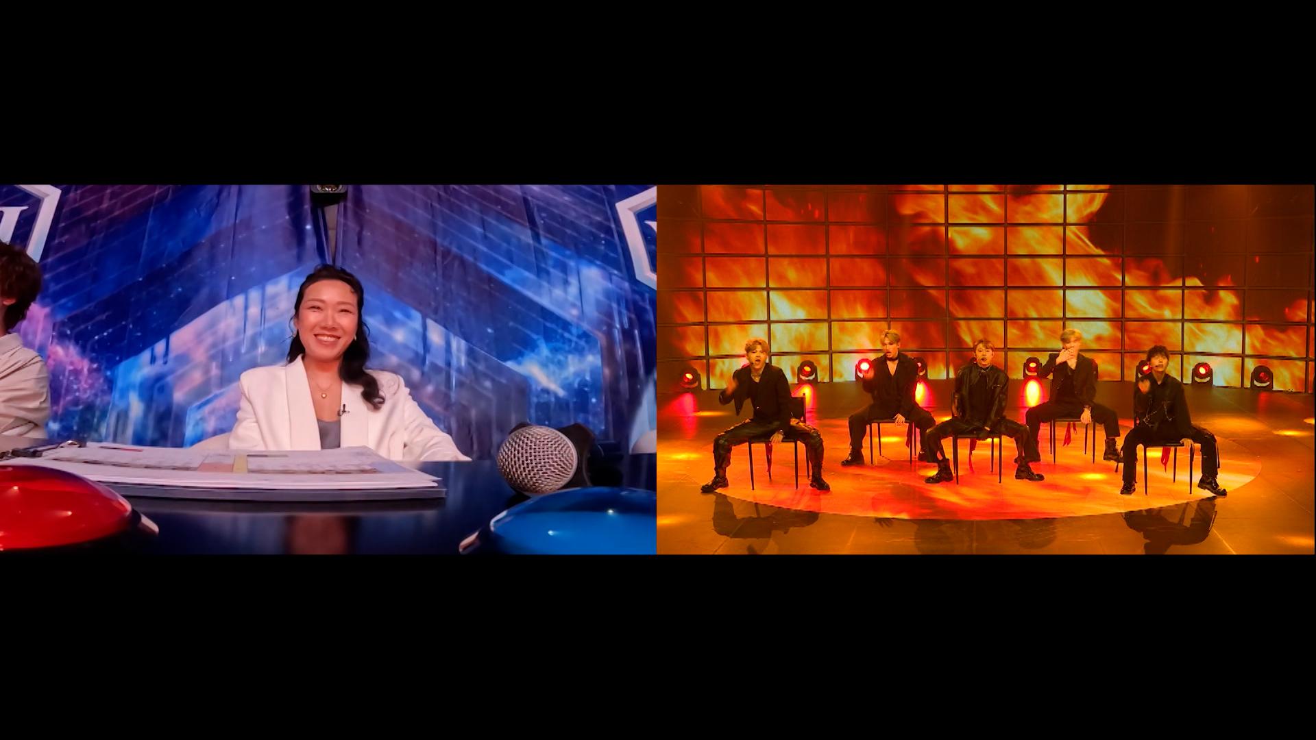 卓韻芝讚第3組演出很專業。