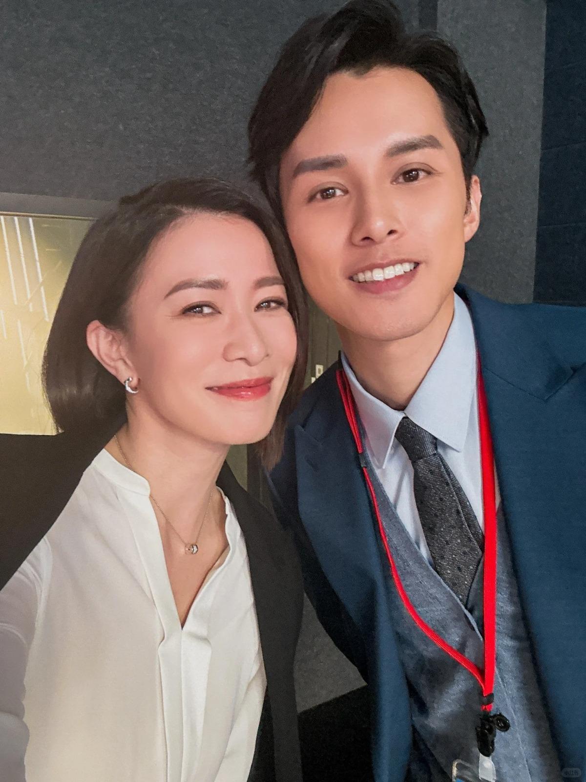 何廣沛最近在熱播的台慶劇《新聞女王2》與Man姐(佘詩曼)再續前緣,今季比上一季感情戲更加濃烈。