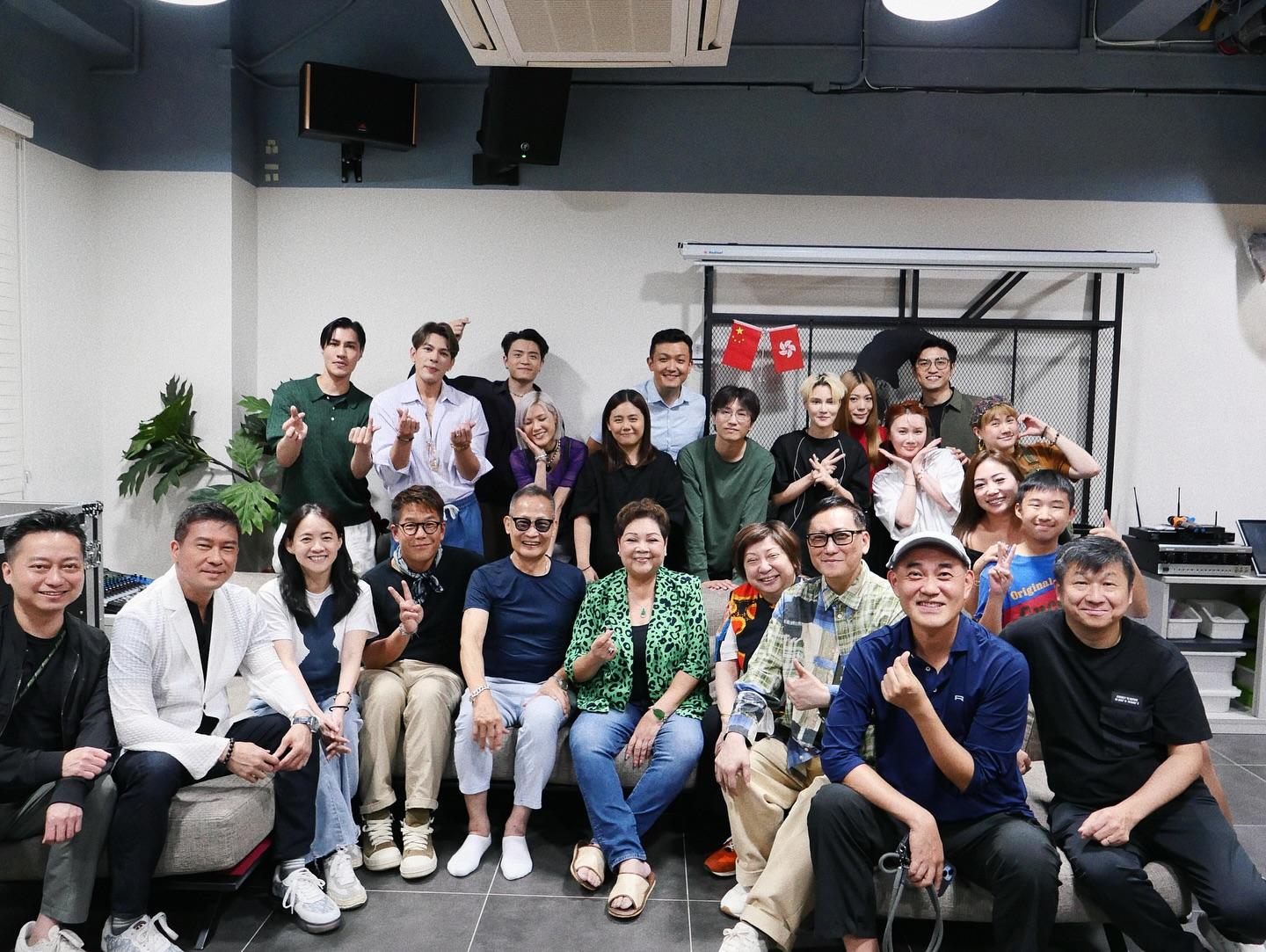 古淖文早前與「亞洲星光大道」Re-U。