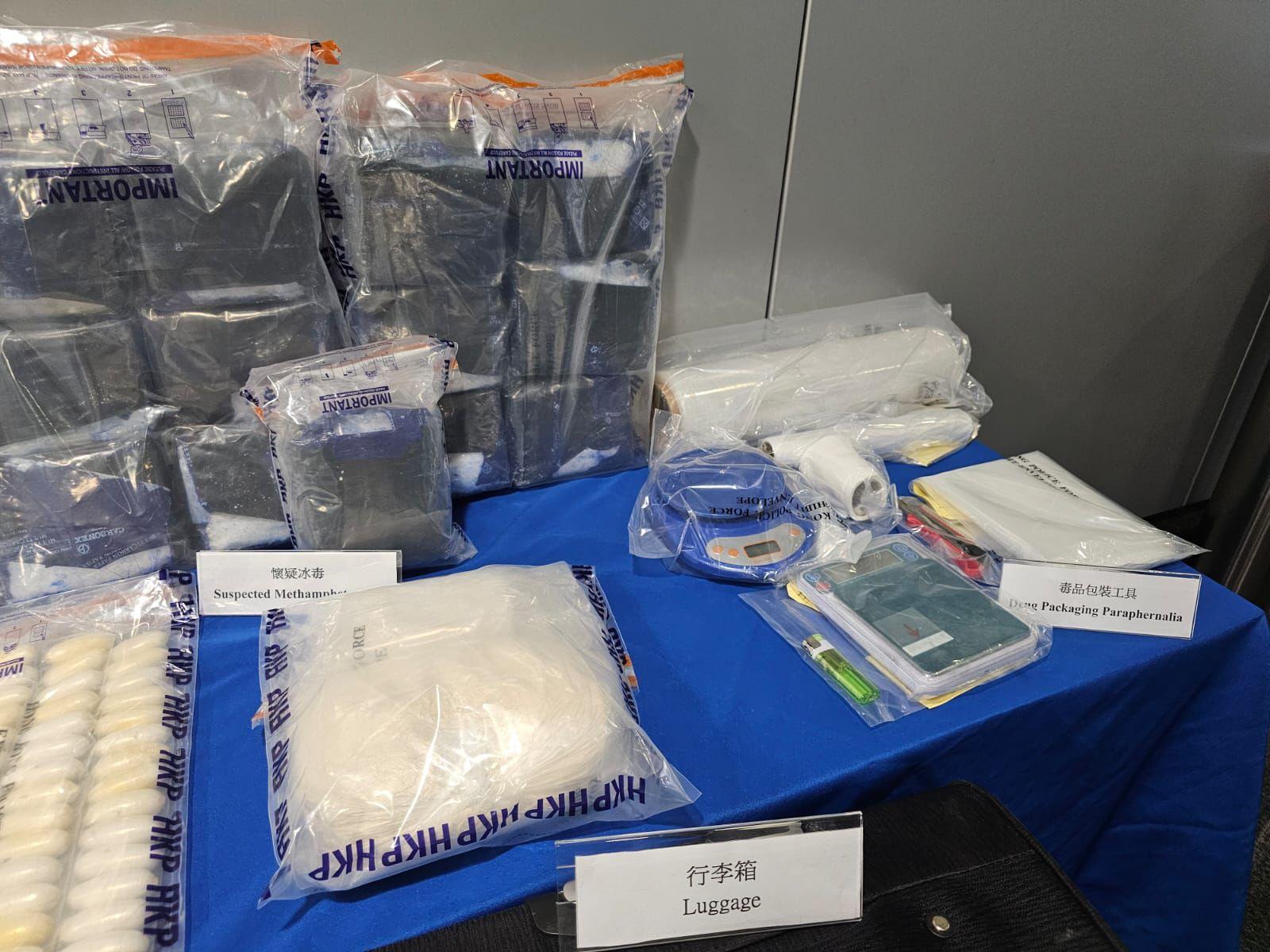 警方在元朗搗破毒品倉