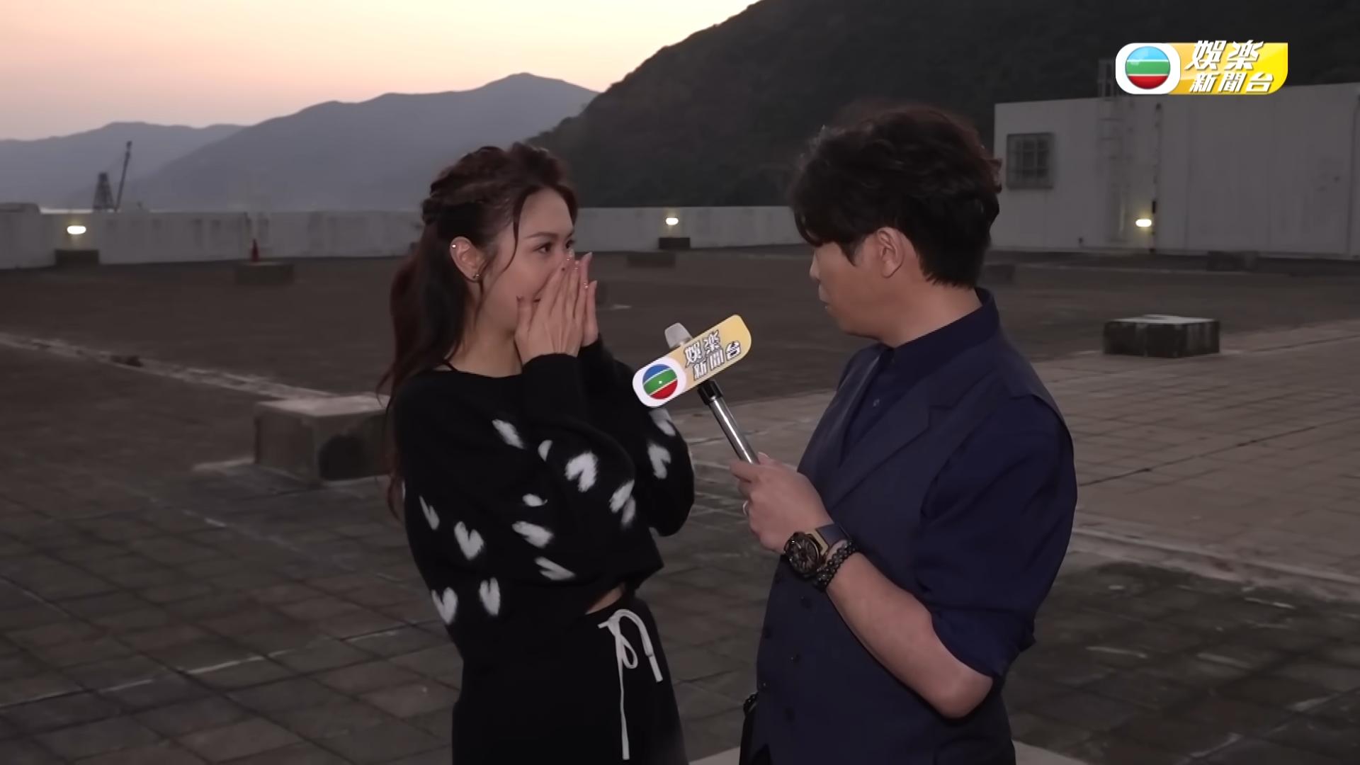 陳庭欣提起跟彩豐行太子爺的8年情,不禁眼濕濕。