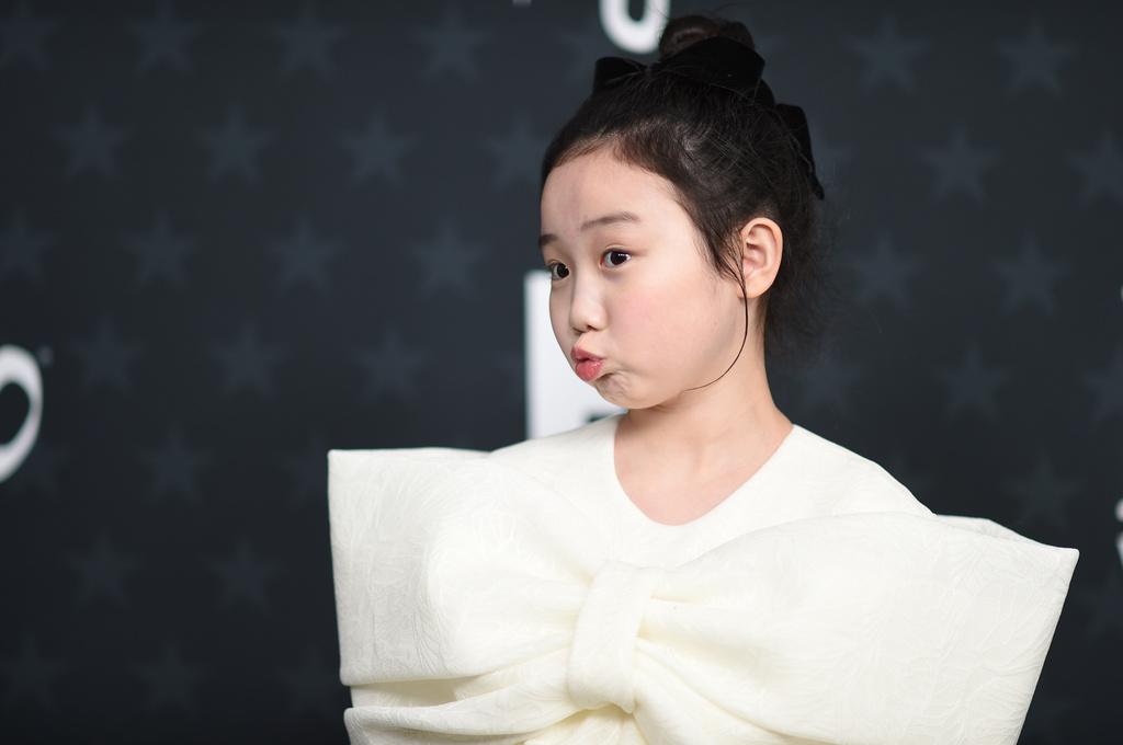 台灣電影《左撇子女孩》入圍最佳外語片,戲中小演員葉子綺亦有出席盛會。