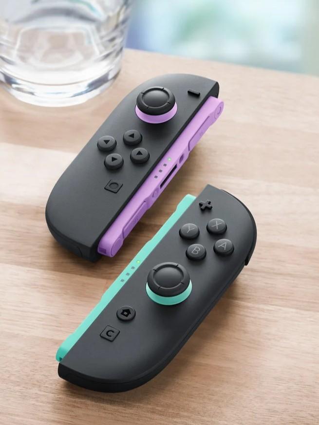 Joy-Con 2粉系配色相當清新。