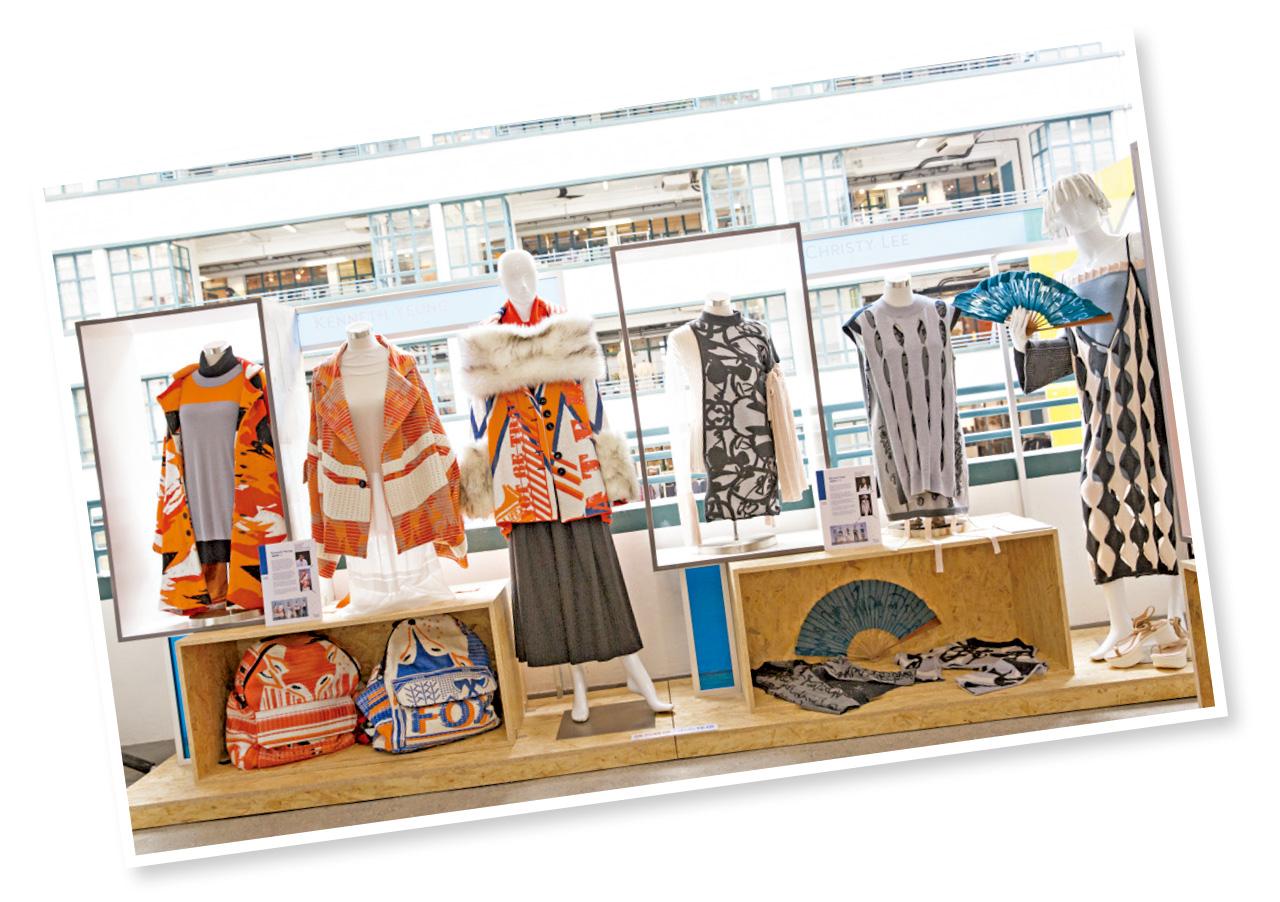 Knit Voyage展覽亦展出40 件去年「香港青年毛織設計師大賽」參賽作品。