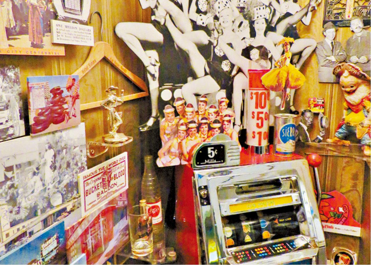 內華達州博物館展示州內博彩娛樂事業的發展。