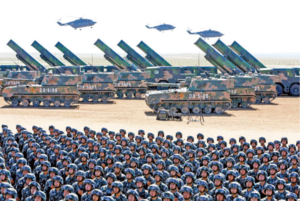 中國周日舉行大型閱兵。