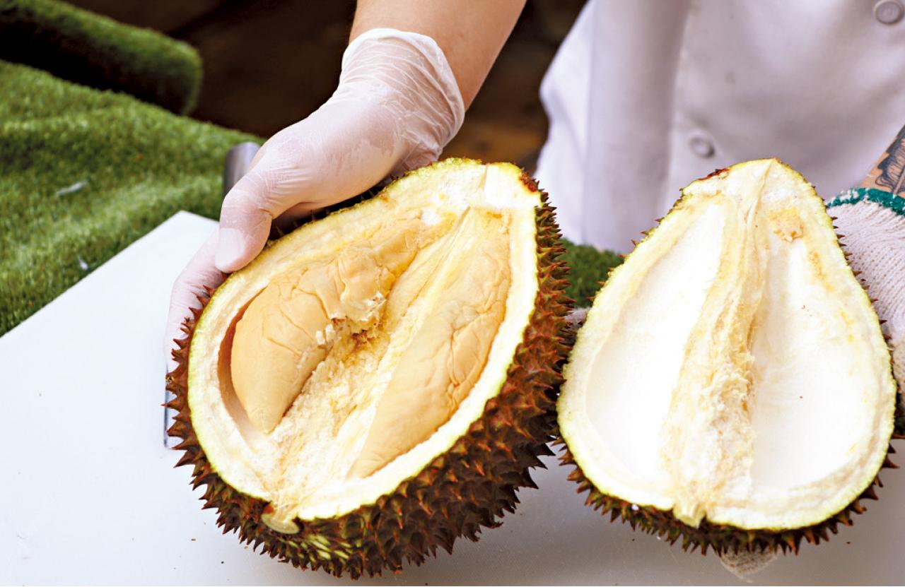 即叫即食夠新鮮,記得榴槤只限戶外空間享用。