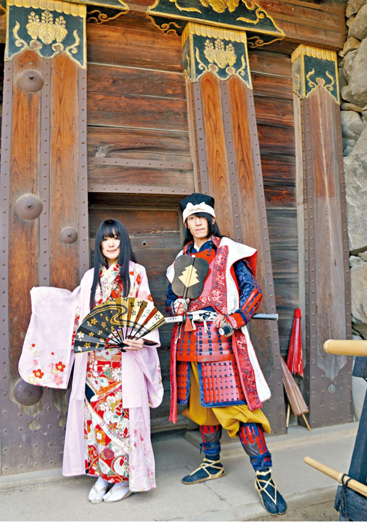 每天兩個時段有鎧甲武士和公主登場。