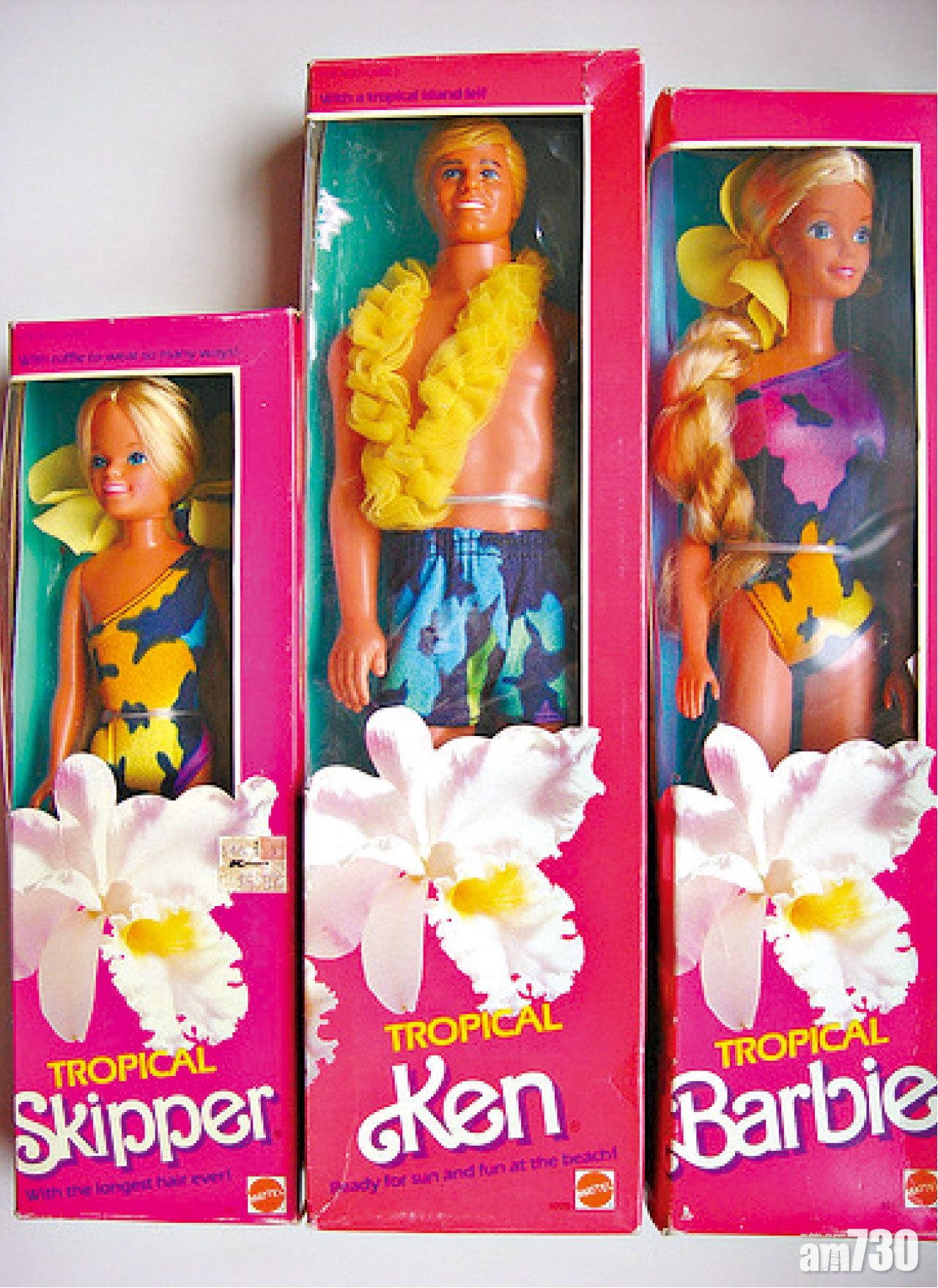 滲透力強的Barbie, Ken及Skipper,我卻不懂處理他們三個的關係。(互聯網)